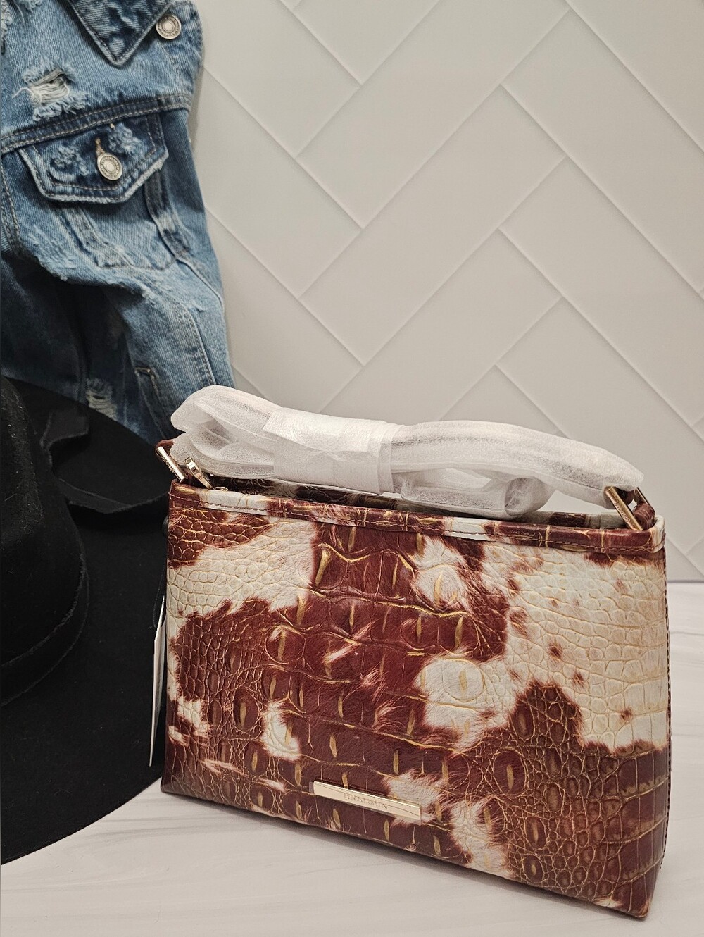 Brahmin Lorelei Summer Rodeo Melbourne NWT Leather Bag - Picture 12 of 13